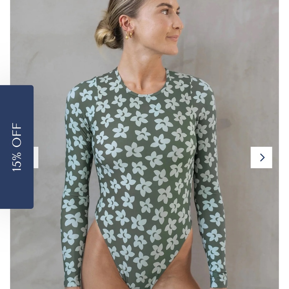 Lokahi Swim Long Sleeve Swimsuit Surfsuit Moonstone